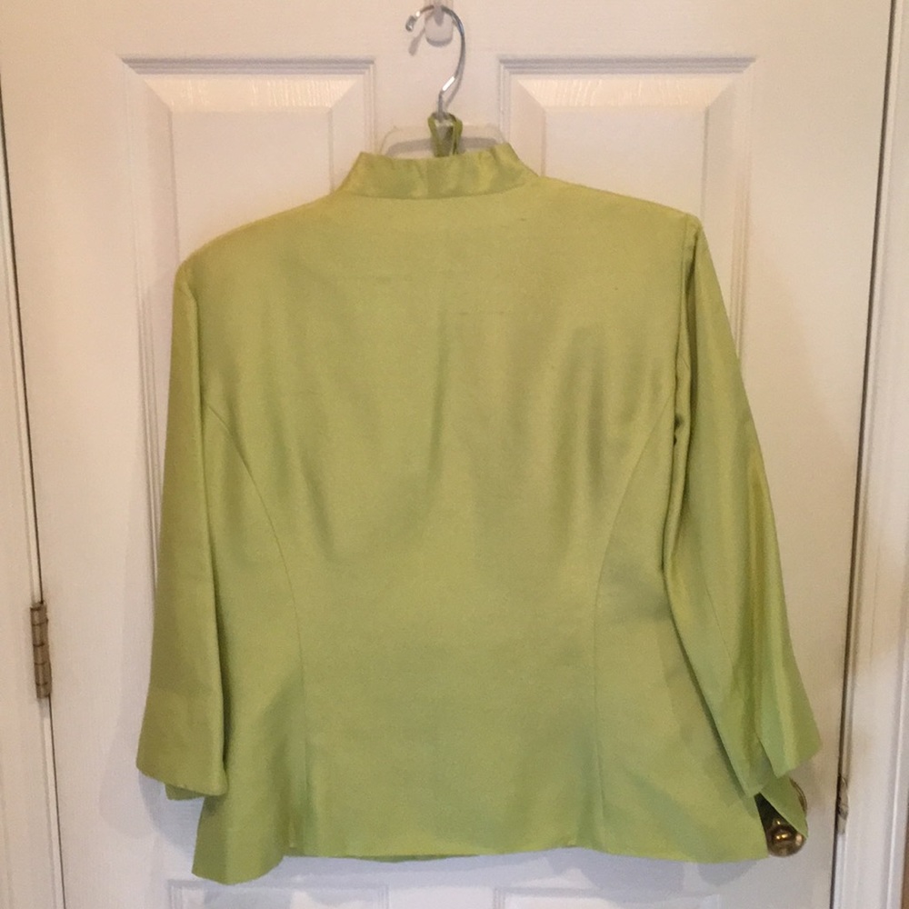 Jessica Howard 2 piece Silk Pantsuit - Picture 5 of 8